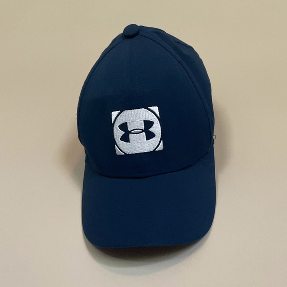 Youth Navy Blue Under Armour Golf Cap 